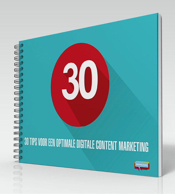 Publicatie: 30 tips voor optimale digitale content marketing